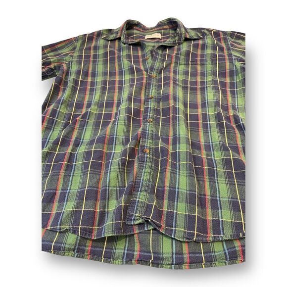 Orvis Plaid Button Front Top Size Extra Large - Picture 2 of 4